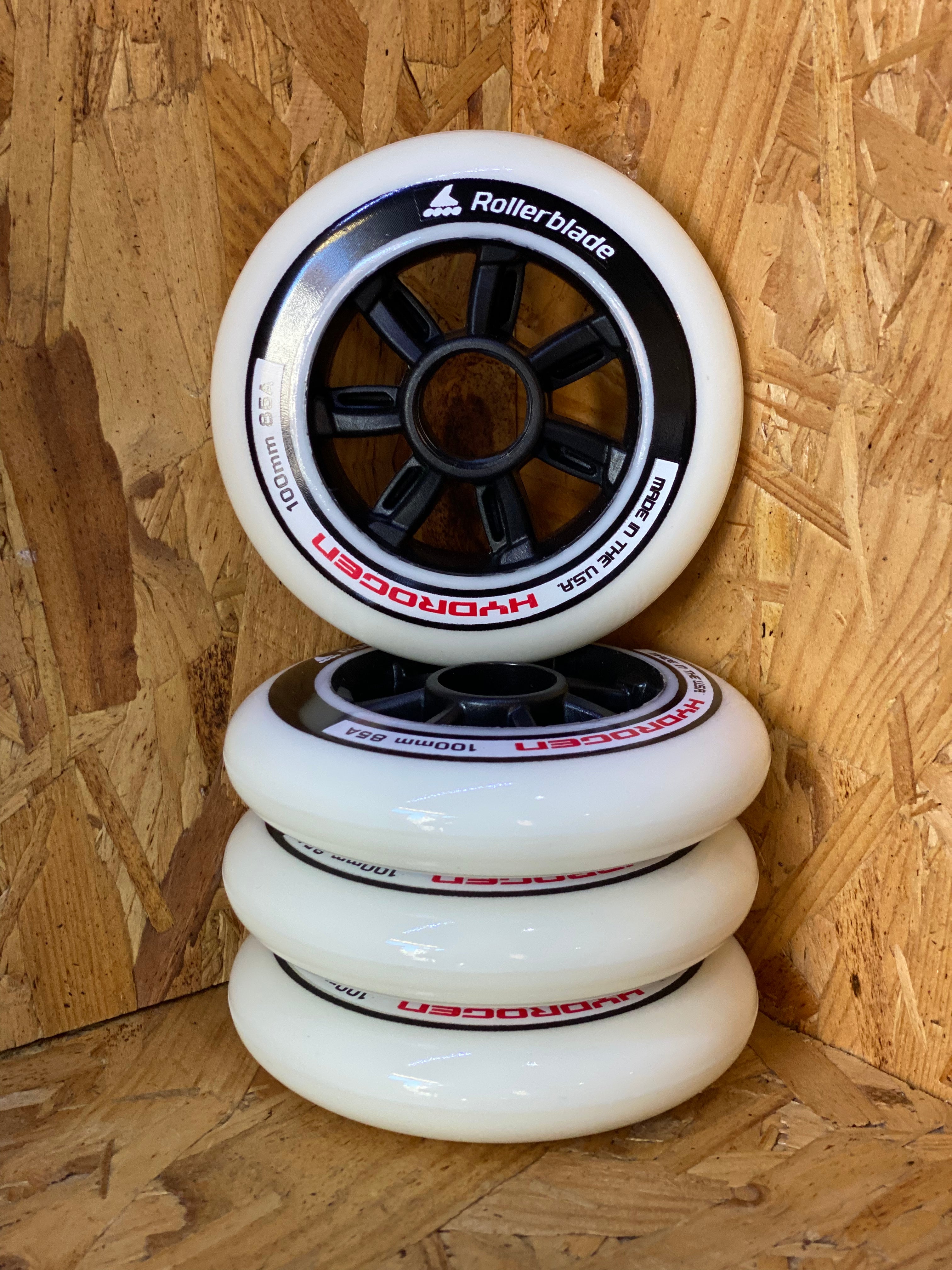 Rollerblade Hydrogren 100mm Inline Skate Wheels