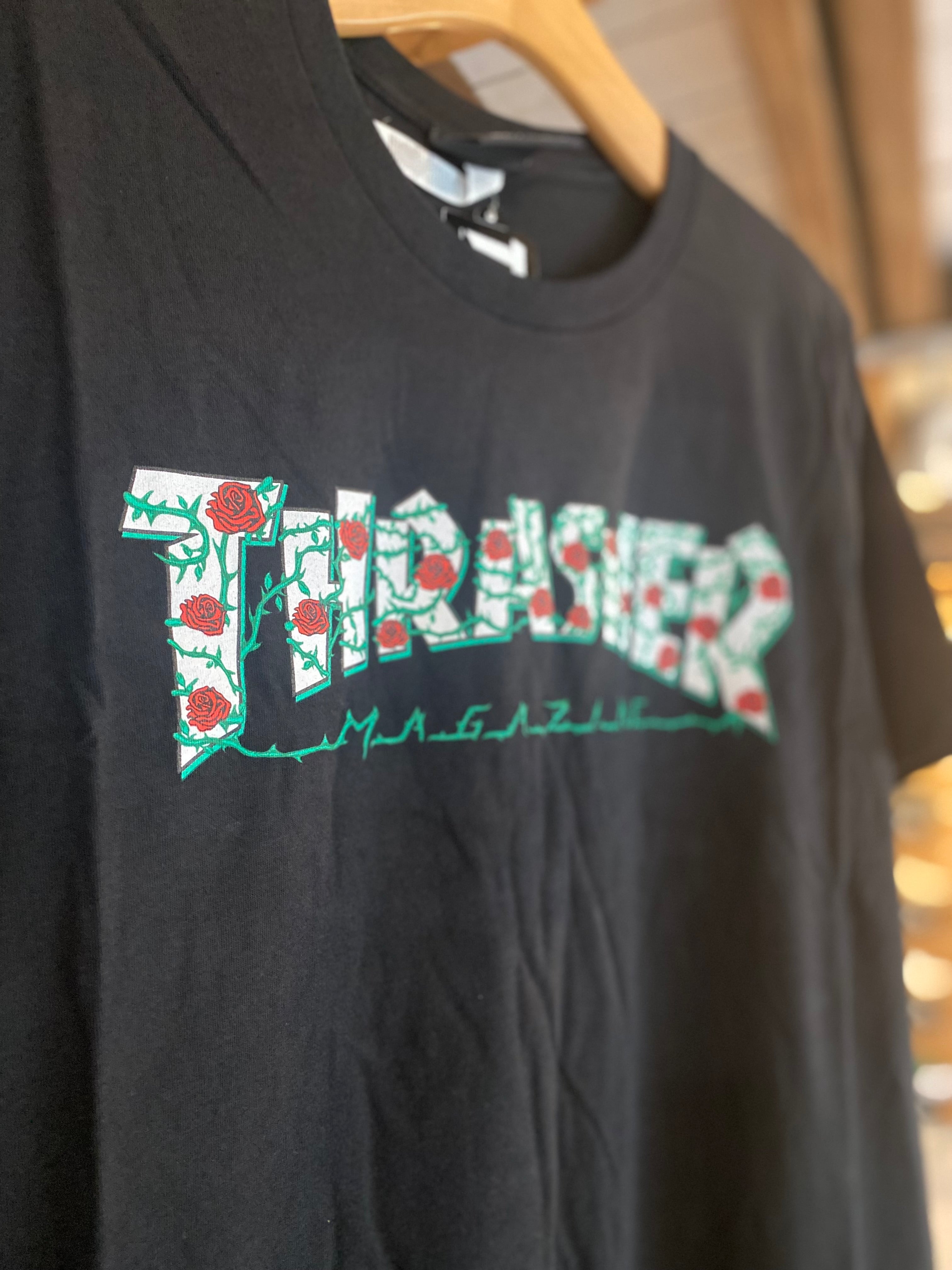 Thrasher Roses Logo T-Shirt