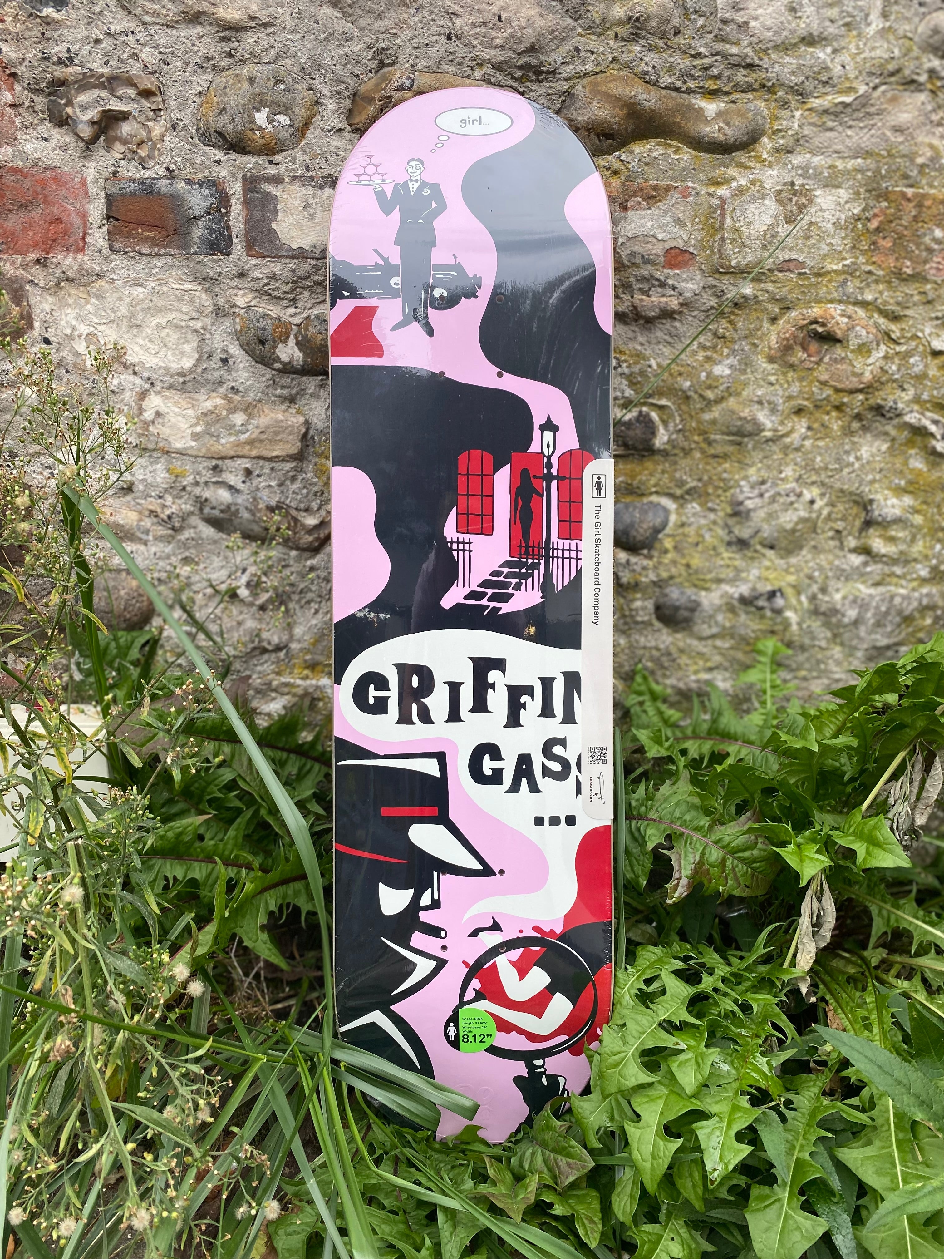 Girl Mystery Noir Gass 8.1” Skateboard Deck