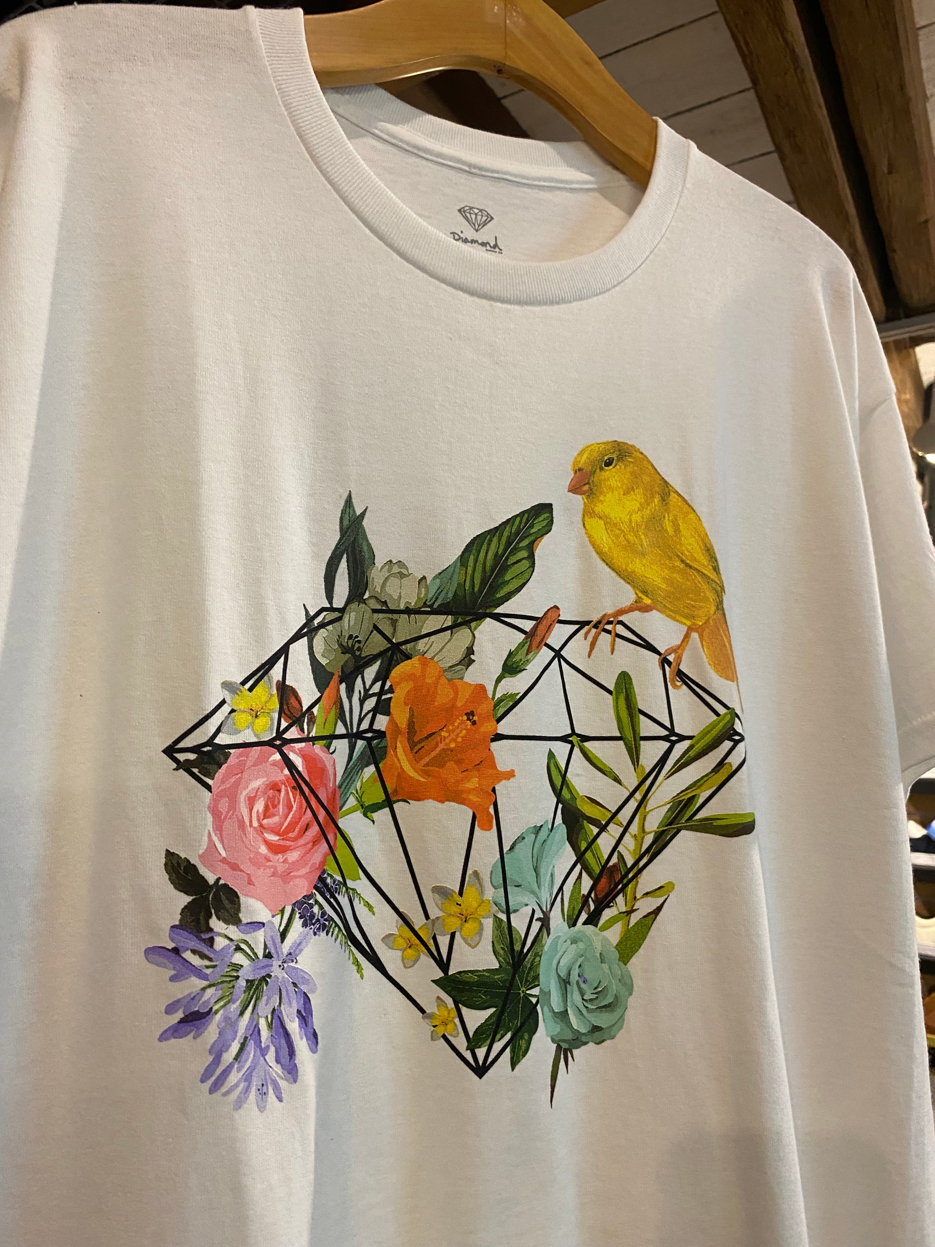 Diamond Canary Flowers T-Shirt