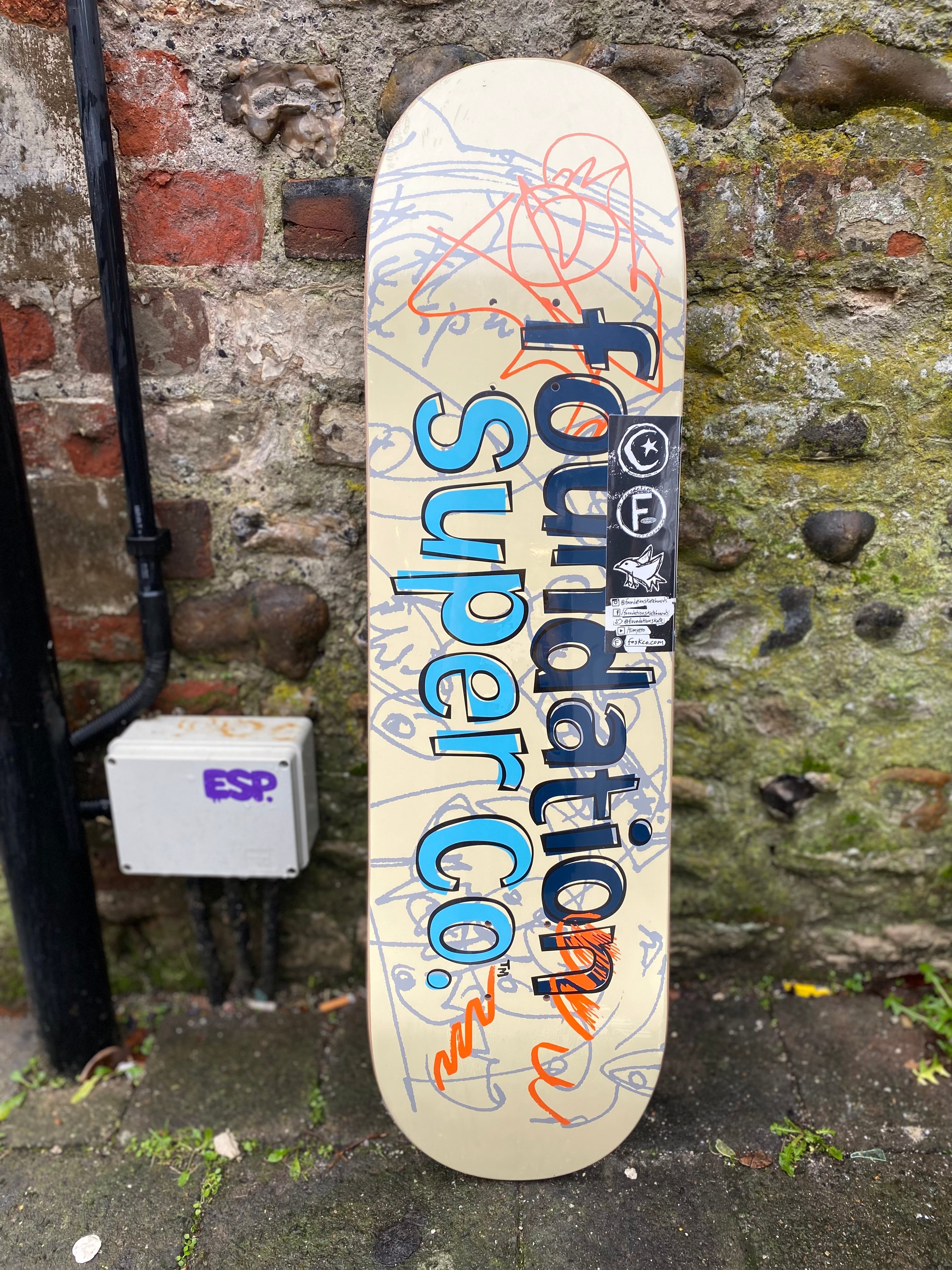 Foundation 8.3” Super Co Skateboard Deck
