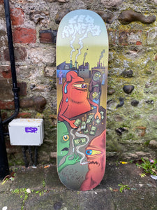 Toy Machine 8.5” Leo Romero Money Grub Skateboard Deck
