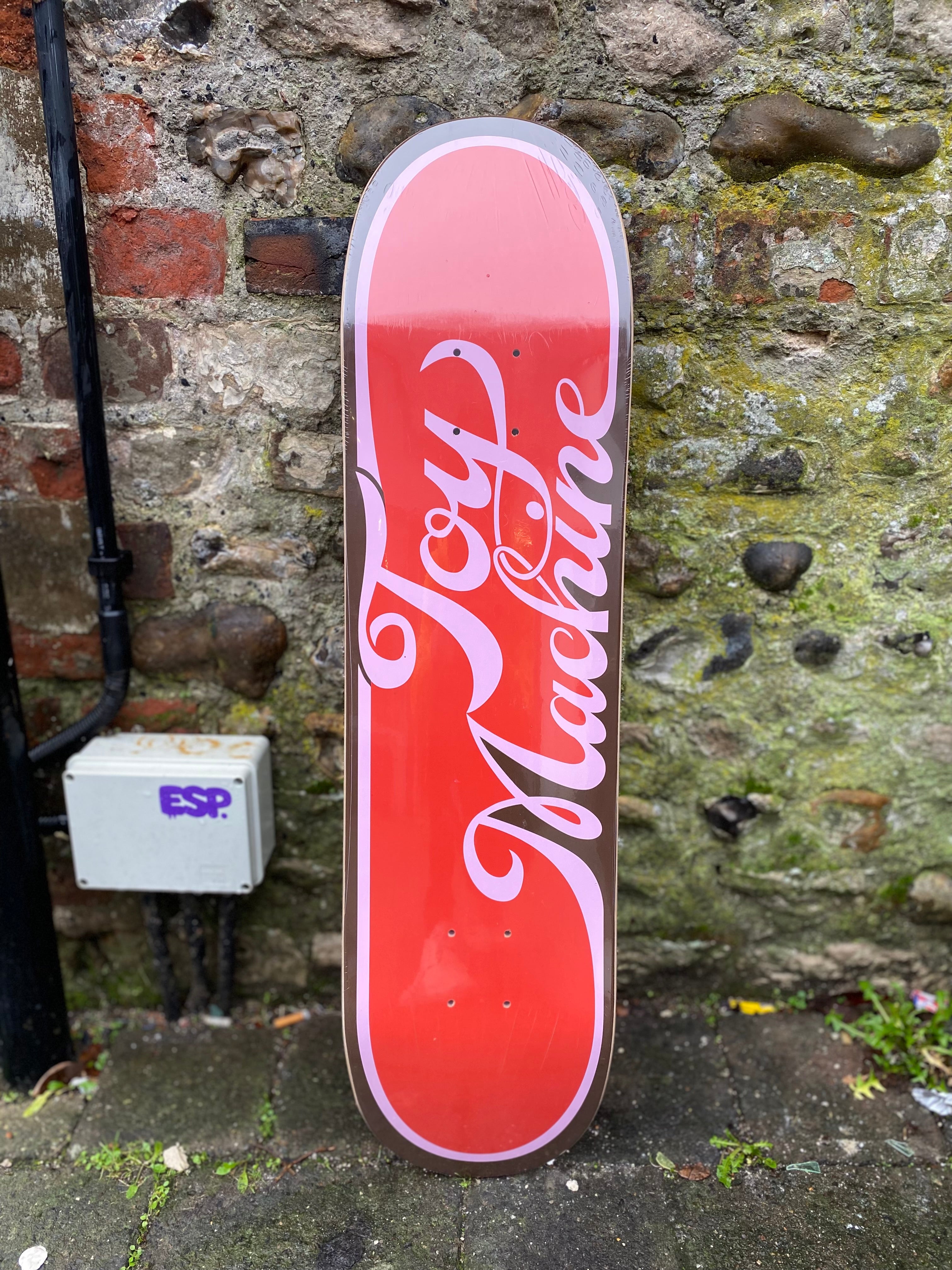 Toy Machine 8” Cursive Skateboard Deck