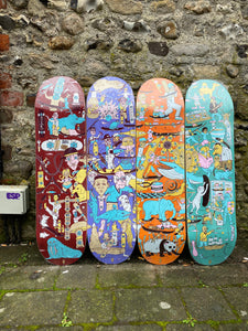 Drawing Boards 101 Skateboard Deck
