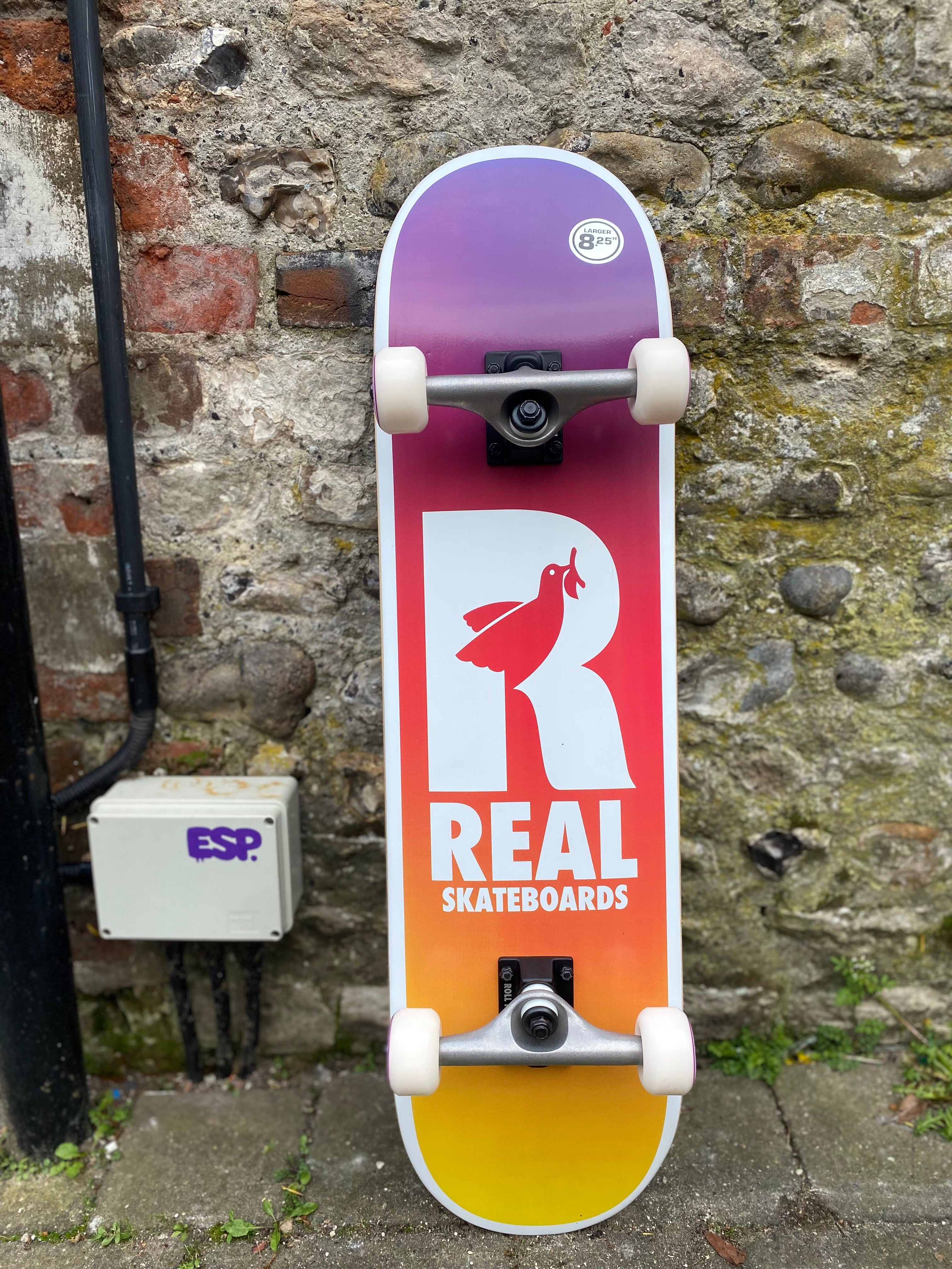 Real 8.25” Be Free Complete Skateboard