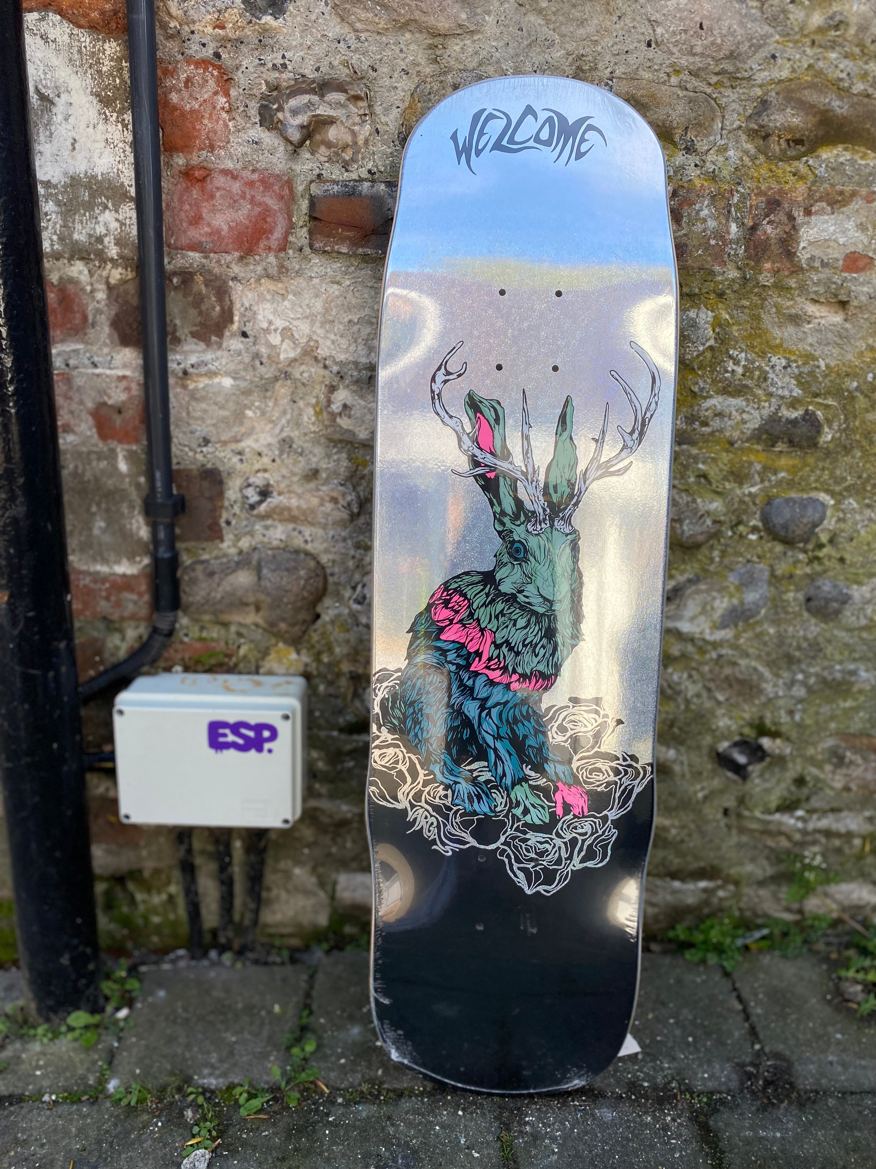 Welcome Thumper on Effigy 8.8” Skateboard Deck