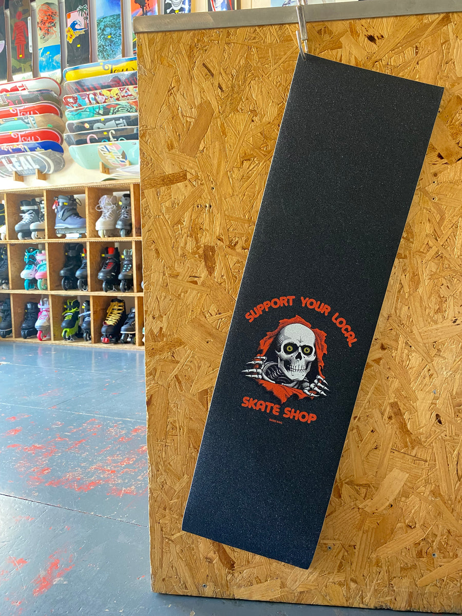 4/o - Finance Powell Peralta Skateboard Griptape Oval Dragon Black 10 - Foto 8