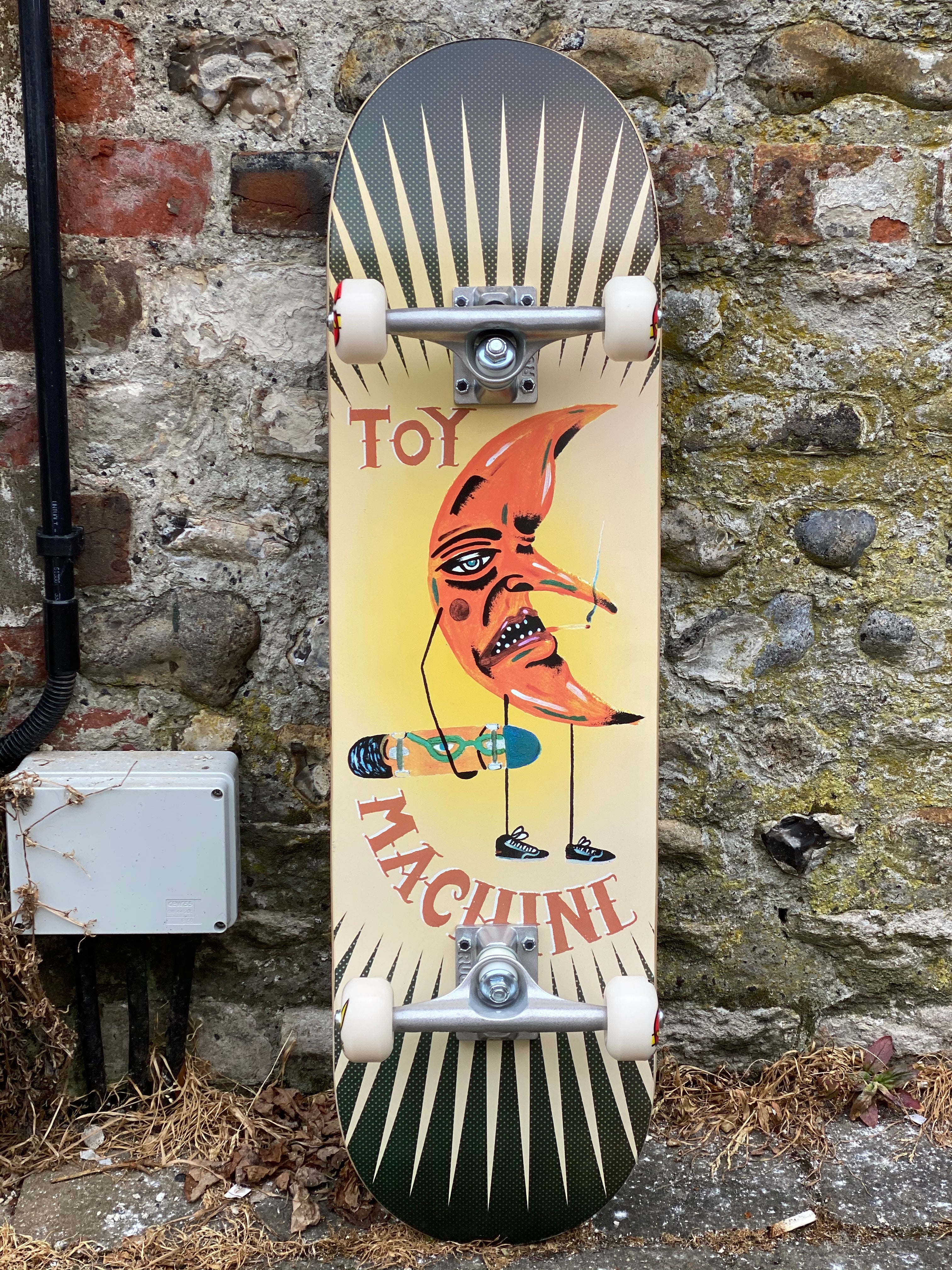 Toy Machine Moon Man 8.5” Complete Skateboard