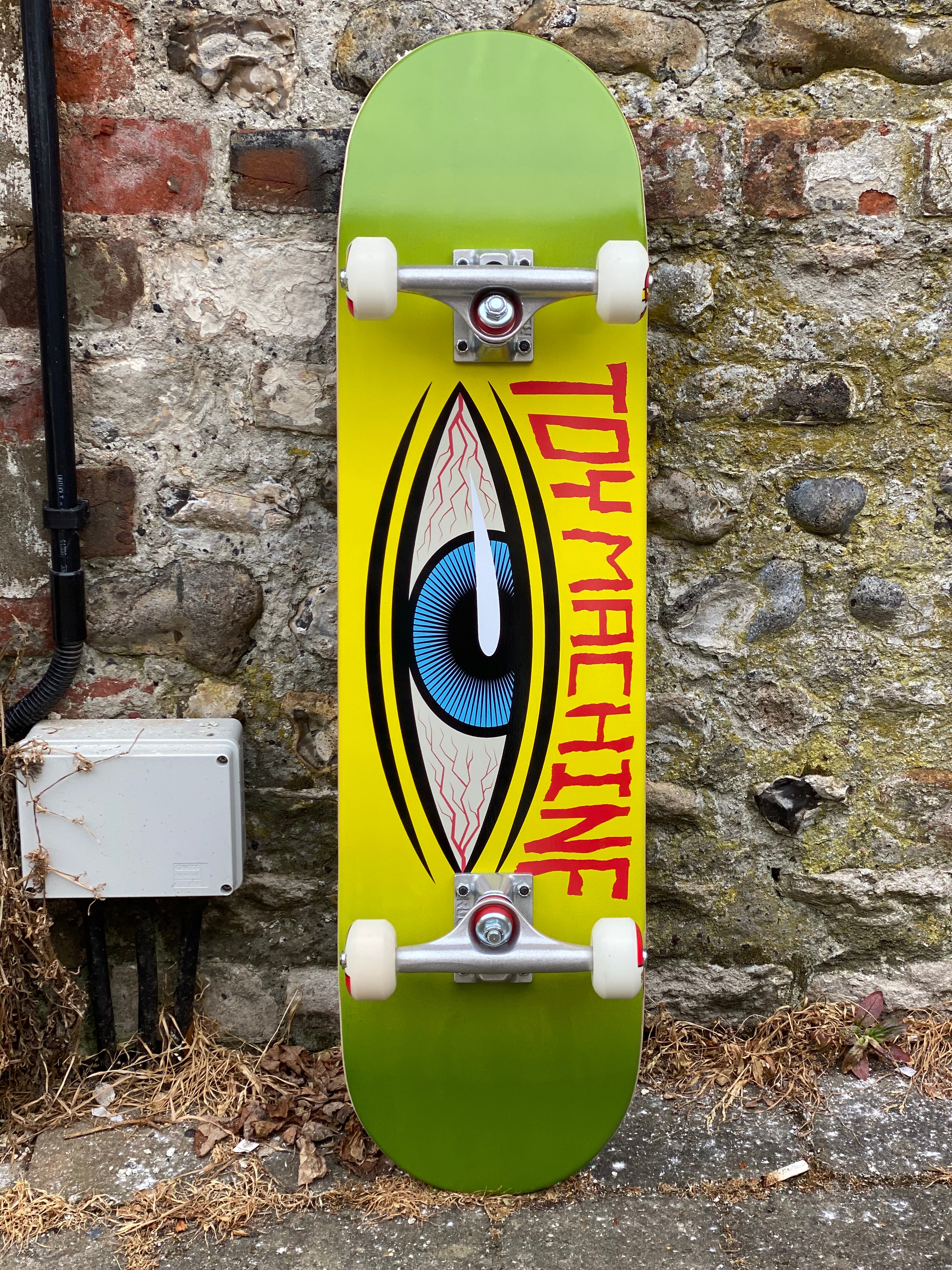 Toy Machine Sect Eye Bloodshot 8.25” Complete Skateboard