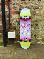 Load image into Gallery viewer, Santa Cruz Iridescent Dot 8” Complete Skateboard
