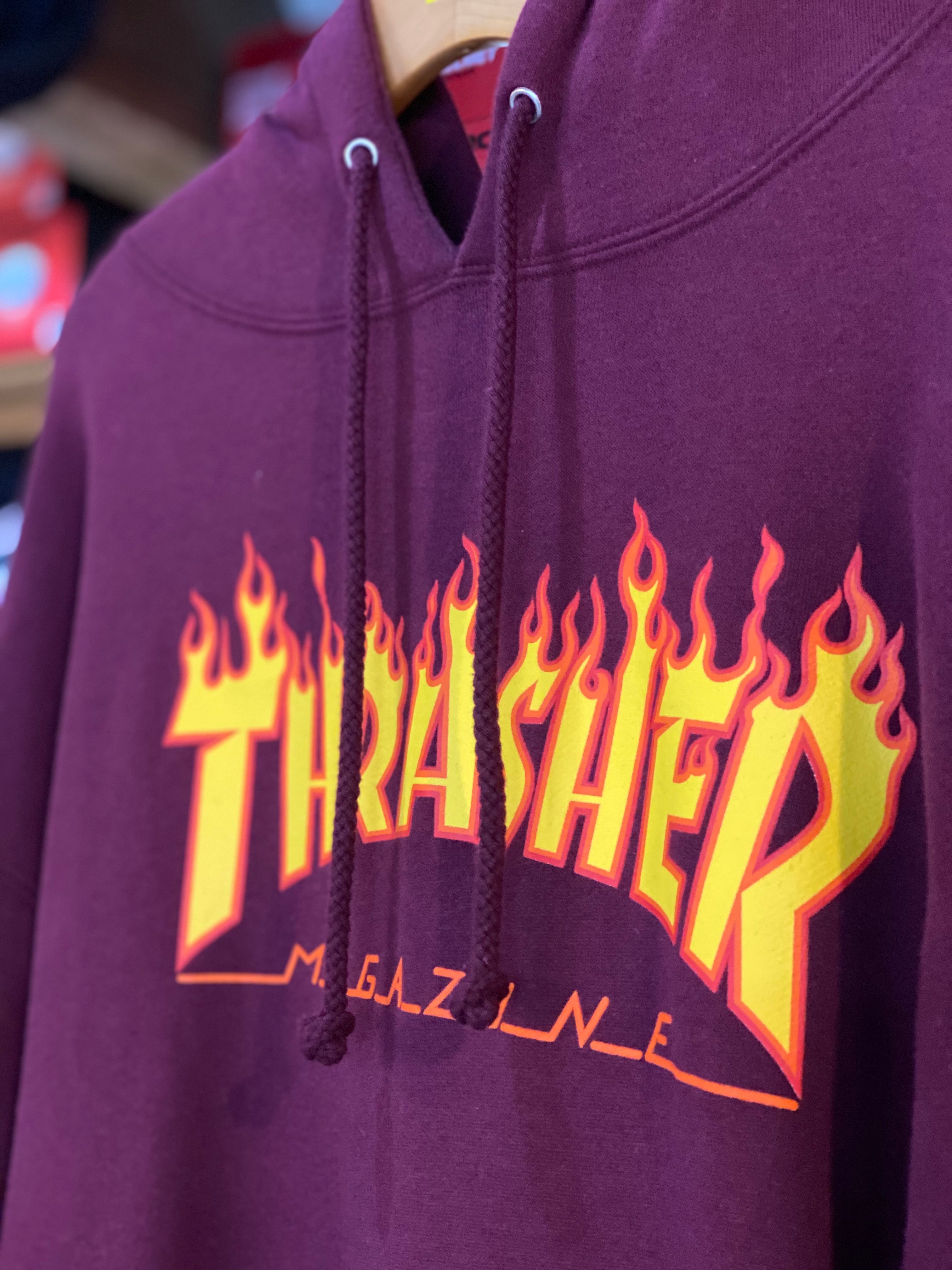 Thrasher Flame logo Hoody