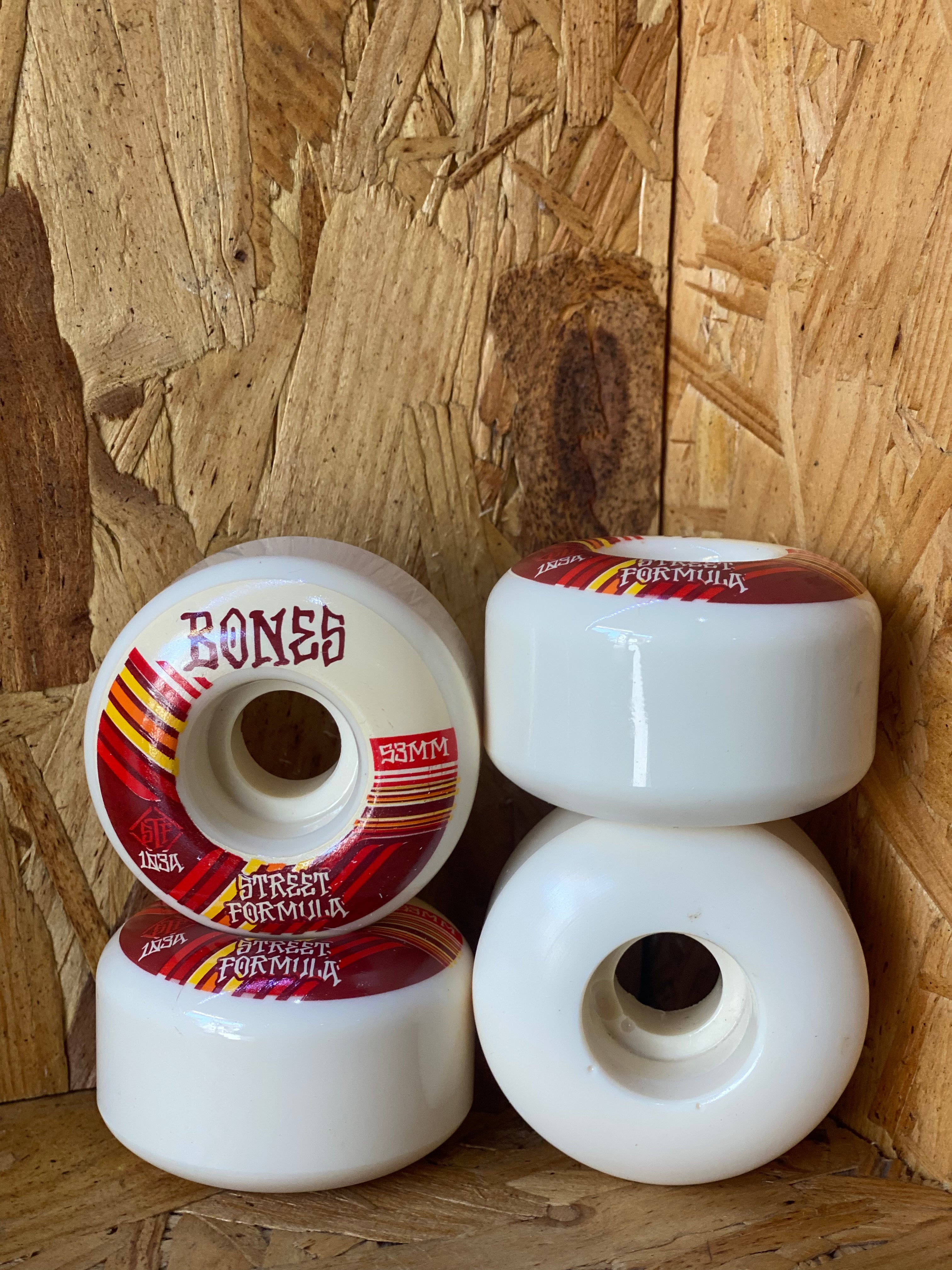 Bones STF 53mm Skateboard Wheels