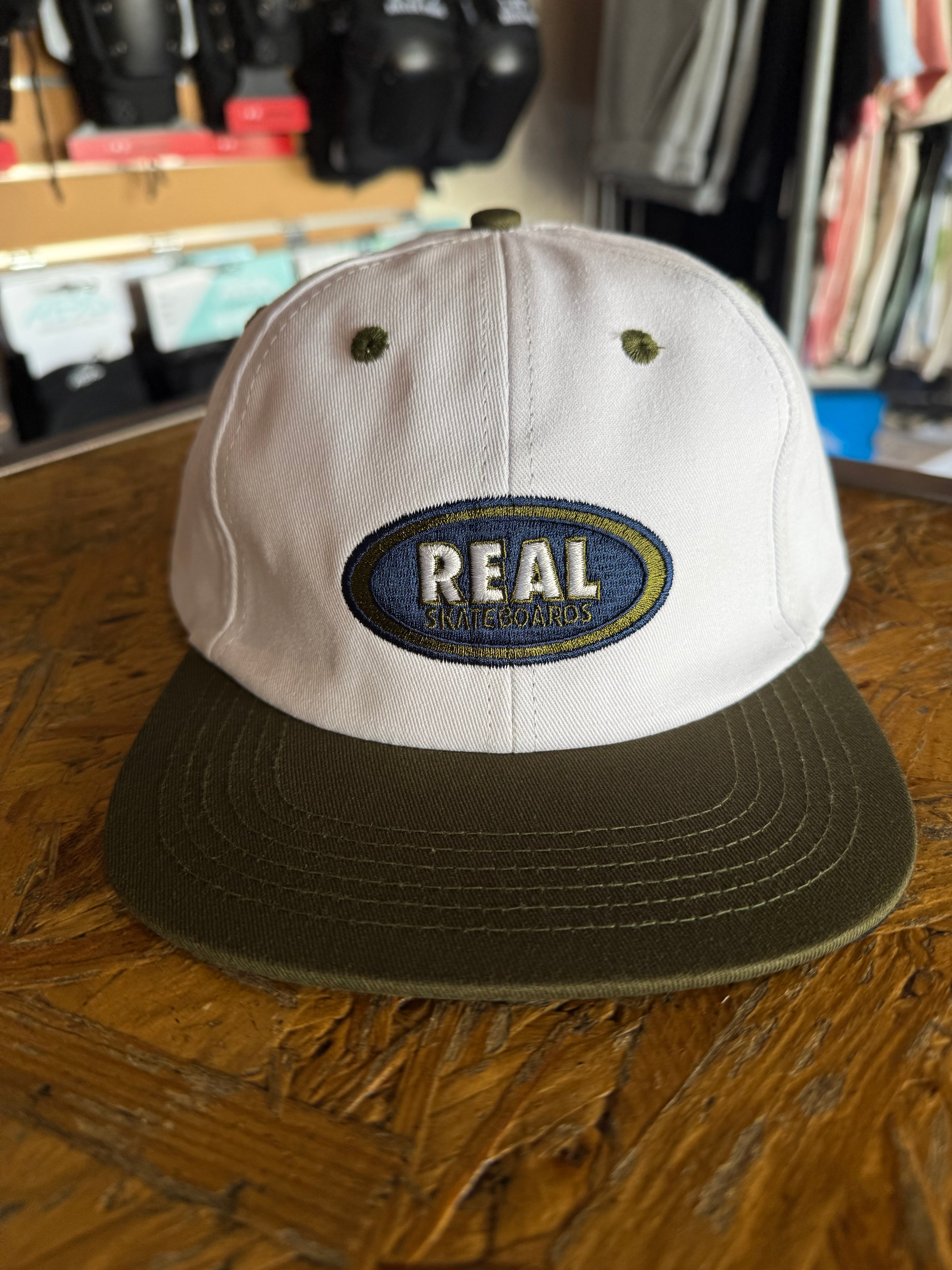 Real Oval EMB cap