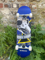 Load image into Gallery viewer, Birdhouse Oversized Skull Mini 7.25” Complete Skateboard
