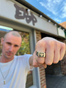 Hermosa x ESP Silver Signet Ring