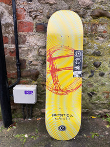 Foundation 8.5” Swank Skateboard Deck