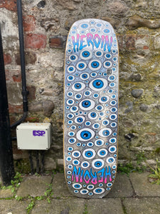 Heroin 9.5” Seeing Double Shovel Skateboard Deck