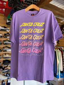 Santa Cruz Grid Stacked T-Shirt