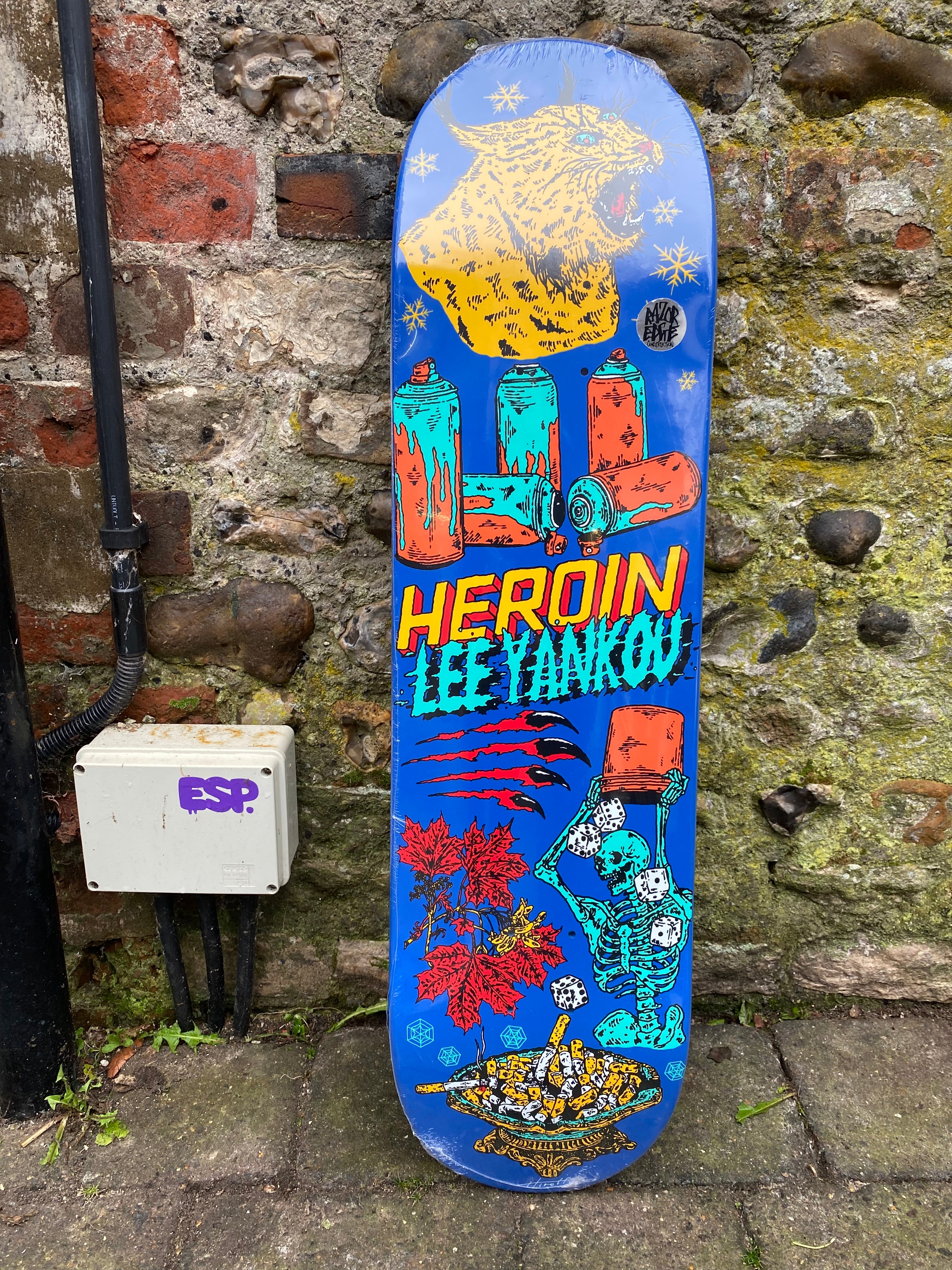 Heroin Lee Yankou 8.25” Life Skateboard Deck