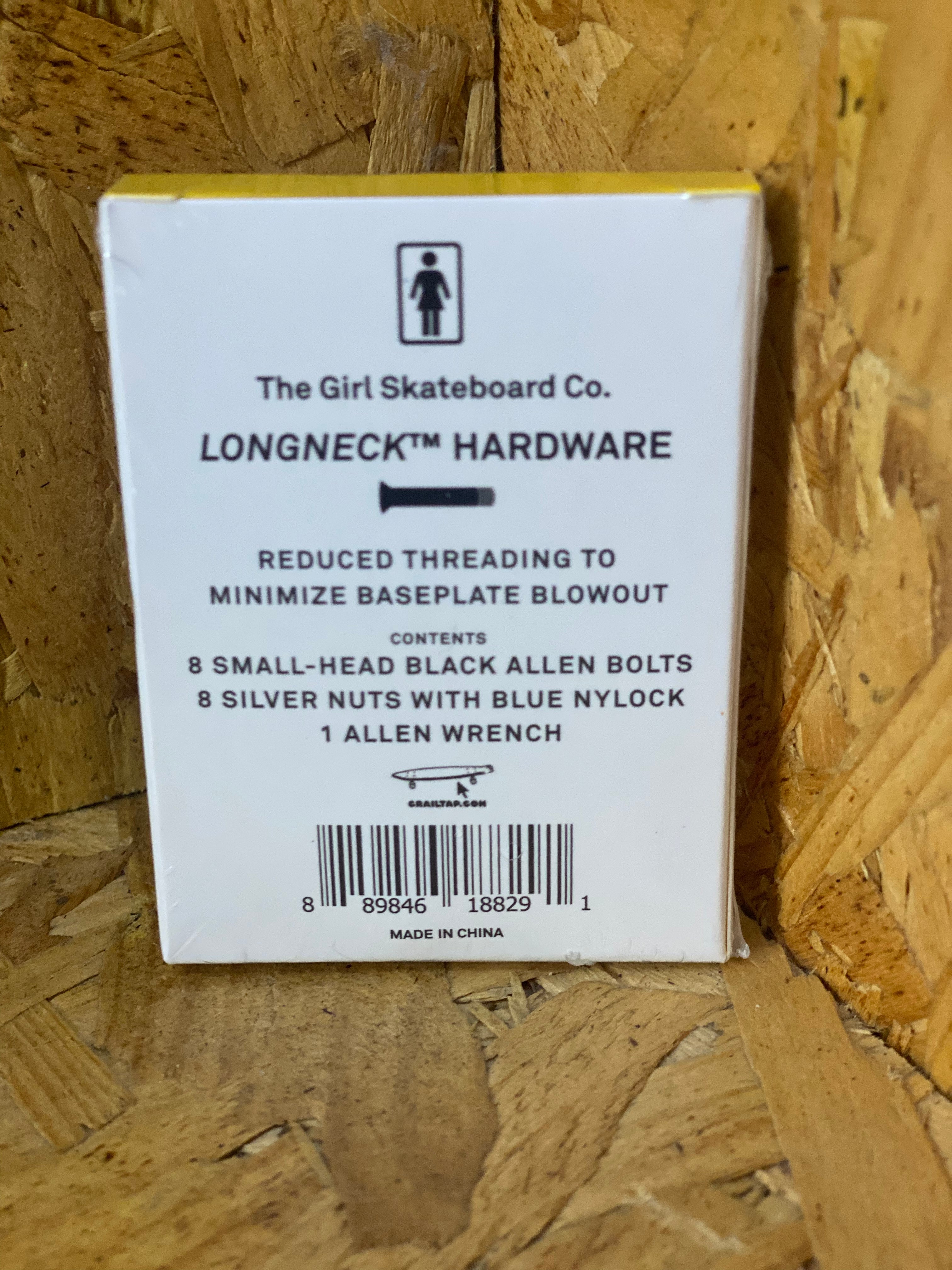Girl Longneck Skateboard Hardware