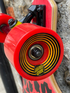 Santa Cruz Flame 40” Drop Down Longboard Complete