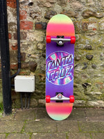 Load image into Gallery viewer, Santa Cruz Iridescent Dot 8.1” Complete Skateboard
