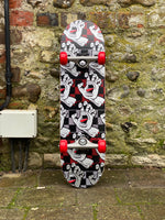 Load image into Gallery viewer, Santa Cruz Sequence Hand Mini Complete Skateboard

